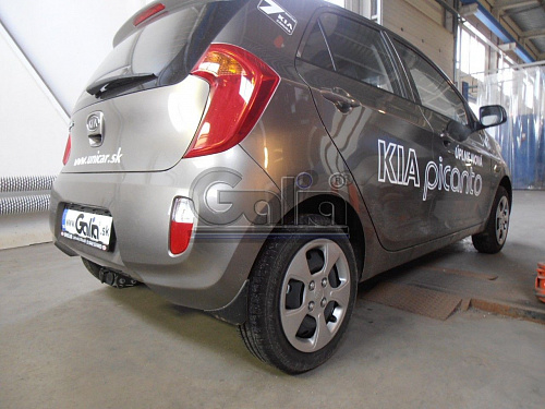 Фаркоп оцинкованный Galia K036A для Kia Picanto 2011-