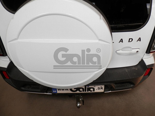 Фаркоп оцинкованный Galia L028A для Lada Niva Travel 2021-, Chevrolet Niva 2123 2008-2020, Lada Niva 2020-2021